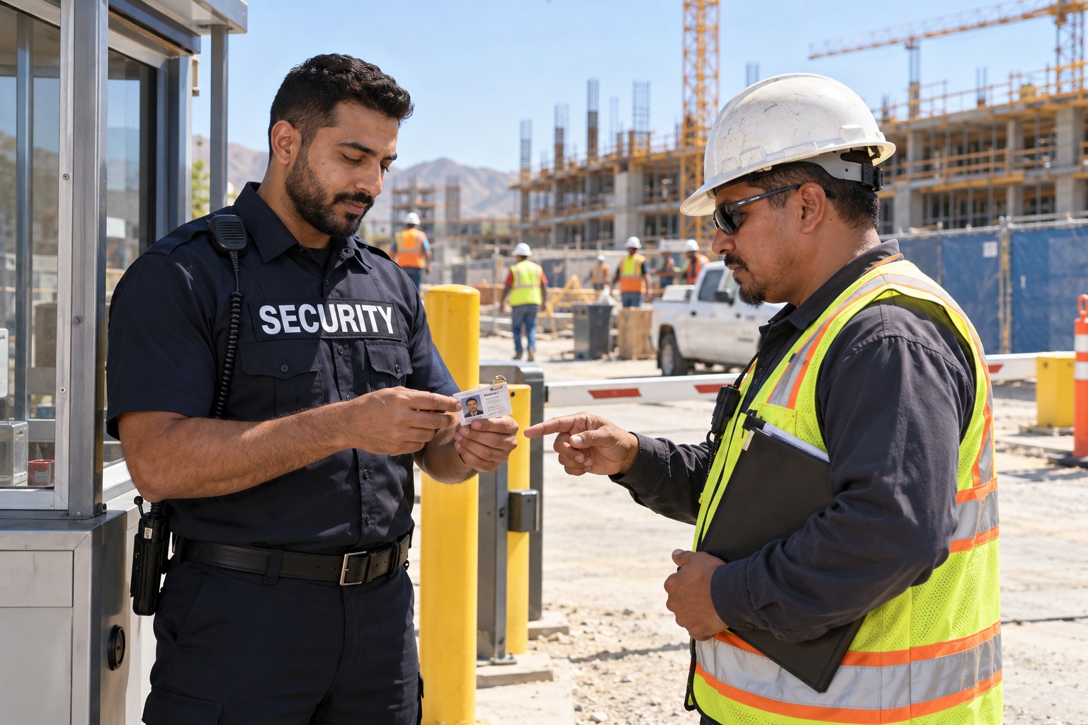Preparing a Construction Security Request