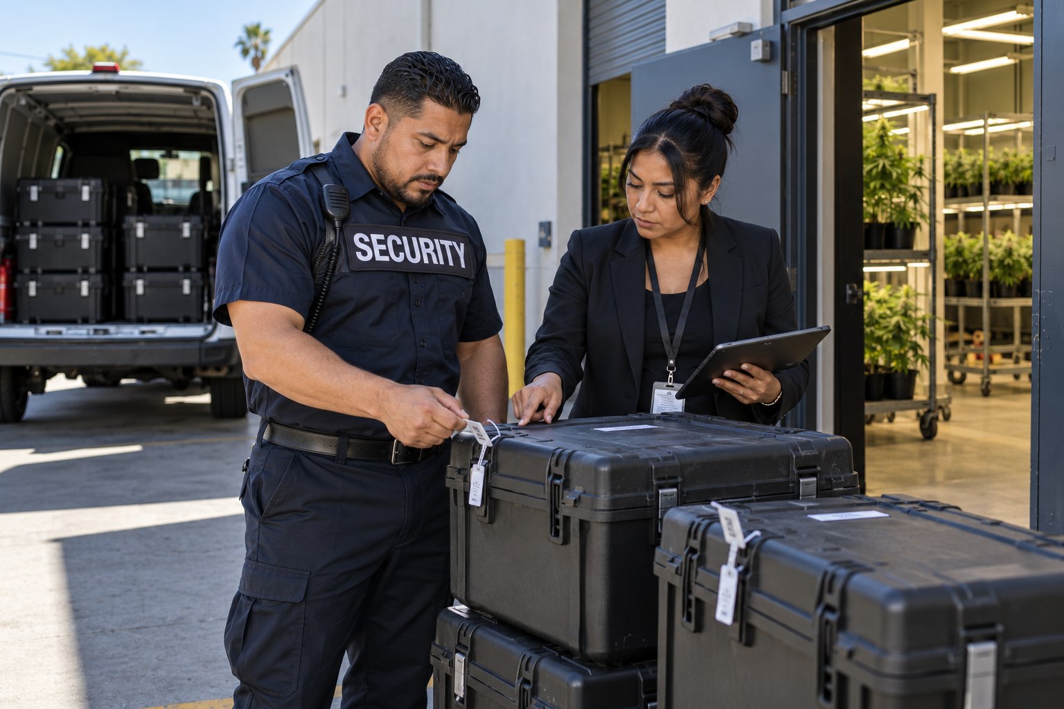 Cannabis and Cash Transport Security